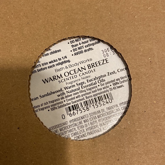 3 wick candle - Picture 2 of 3